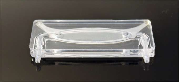 mikrofluidisches Chipsystem Foto vom Chip