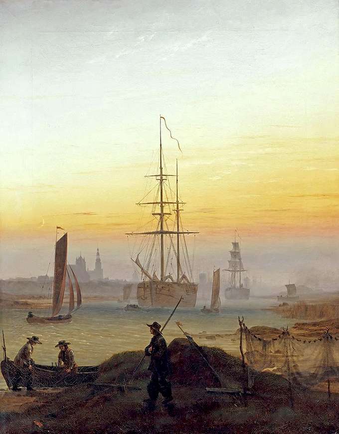 Greifswalder Hafen, Caspar David Friedrich