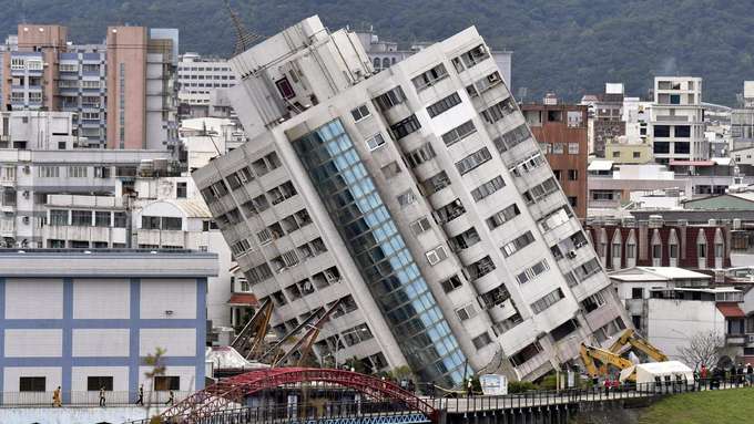 Erdbebenschäden Gebäude