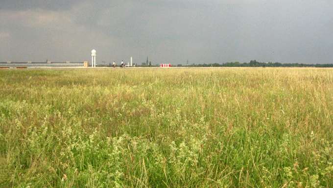 Tempelhofer Feld in Berlin, Foto: Sonja Knapp Stadtwiese als Freifläche